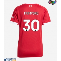 Ženski Nogometni dresi Liverpool Jeremie Frimpong #30 Domači 2025-26 Kratek Rokav
